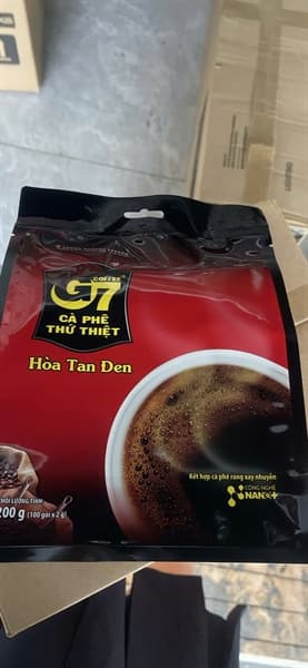 cà phê G7 đen đá bịch lớn
