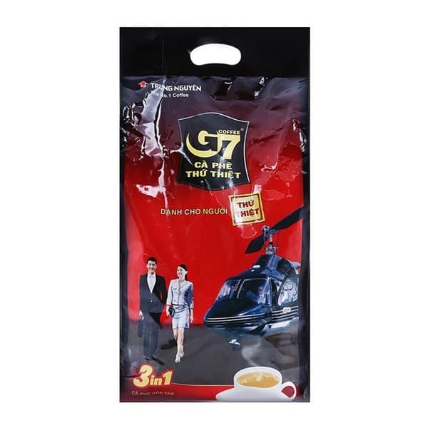 Cà phê thứ thiệt 3IN1 G7 Trung Nguyên gói 1600g G7