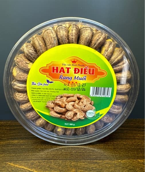 Hạt điều xếp hoa Thái Sơn