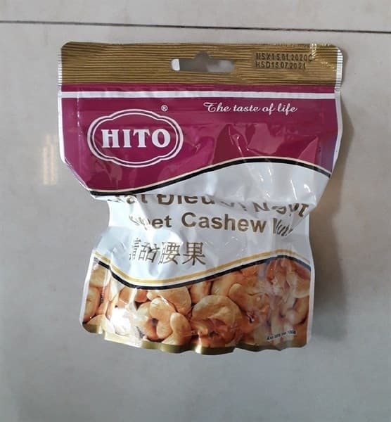 HẠT ĐIỀU VỊ NGỌT HITO 100G