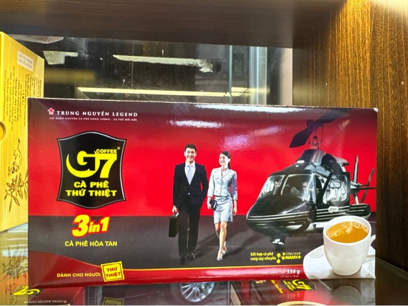 Cà phê G7- 336g ( 21 gói*16g) G7 2