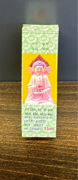 Dầu phật linh loại nhỏ 1.5 ml/ lọ 2
