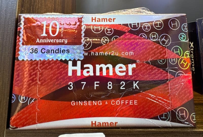 Kẹo sâm Hamer đỏ 2