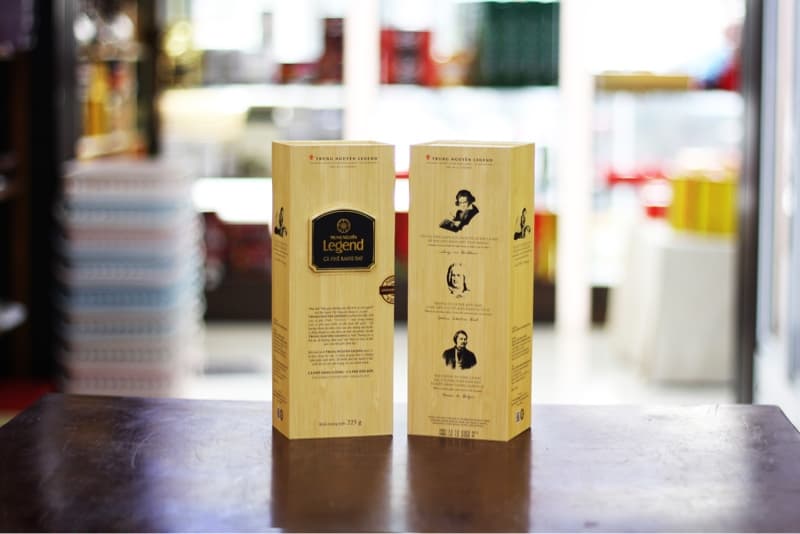 Cà phê rang và xay Legendee hộp 255g legend