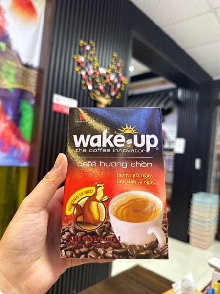 WAKE-UP CAFÉ HƯƠNG CHỒN HỘP 18 GÓI X 17G 2
