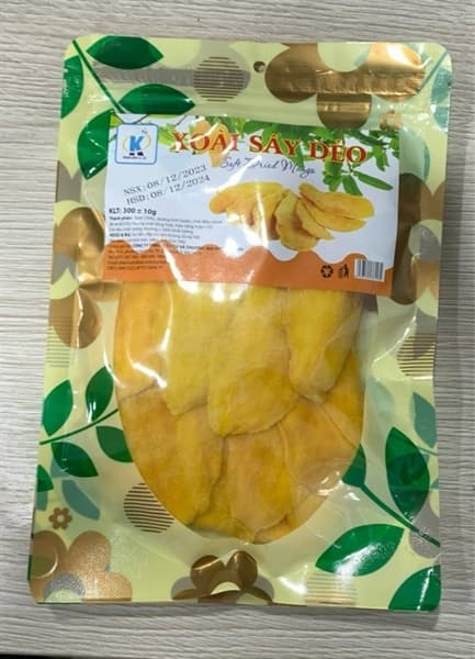 Xoài sấy dẻo 300 gr