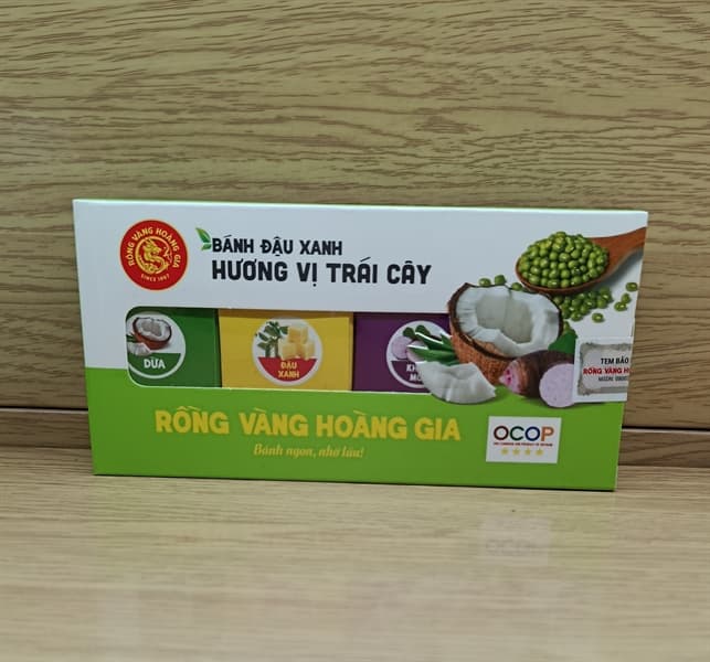 Bánh đậu xanh trái cây 200g