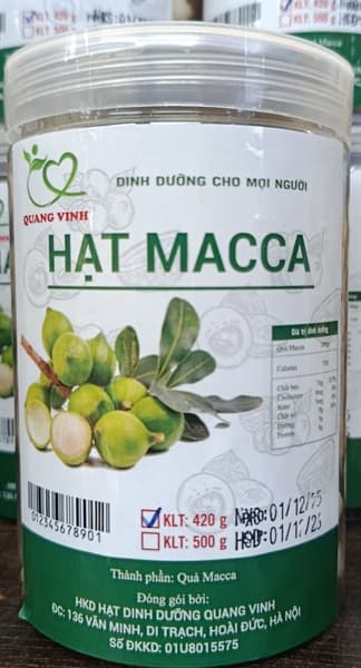 Macca nhân 420g