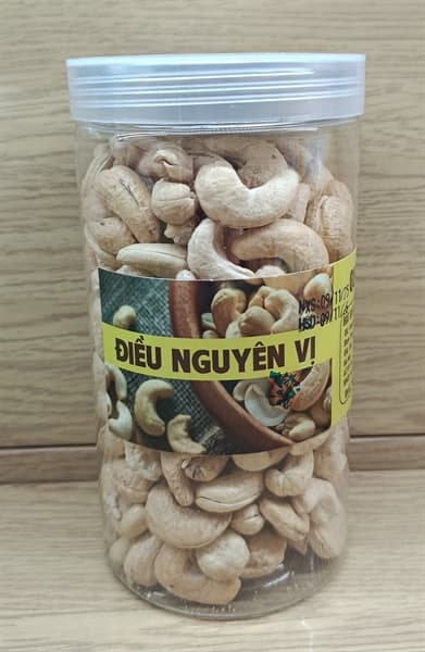 Hạt điều nguyên vị Quang Vinh 450g (