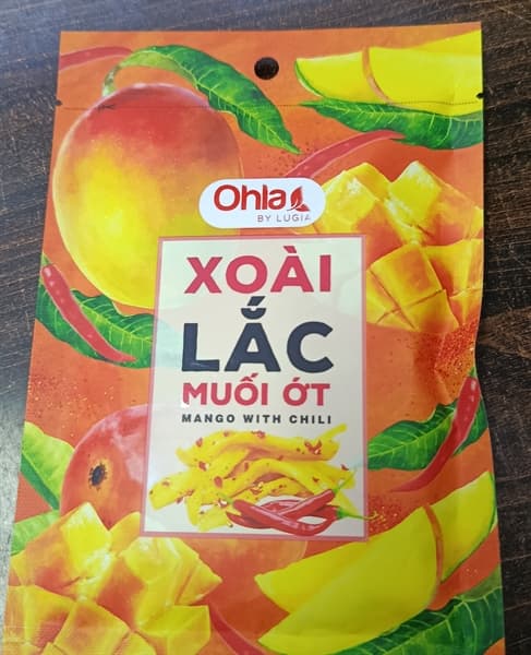 Xoài lắc muối ớt Ohla 50g Ohla