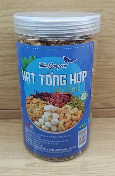 Hộp hạt mix Thái SƠN-500G
