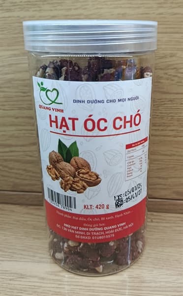 Hạt nhân óc chó đỏ 420g
