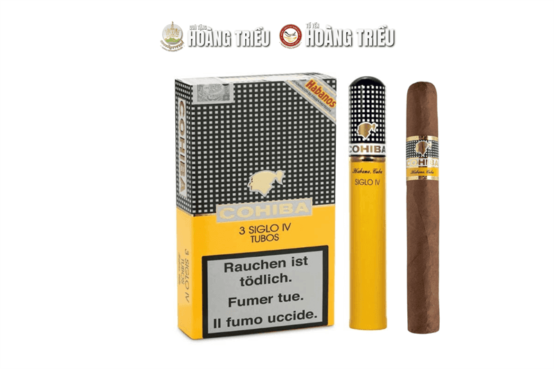 Xì gà cohiba siglo iv tubos