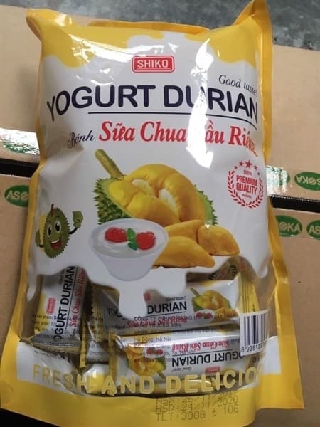 Bánh sữa chua sầu riêng gói nhỏ
