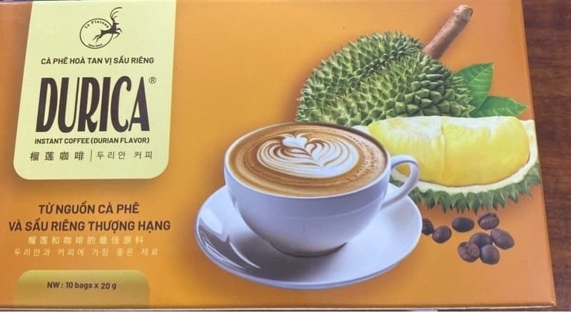 CÀ PHÊ HOÀ TAN VỊ SẦU RIÊNG