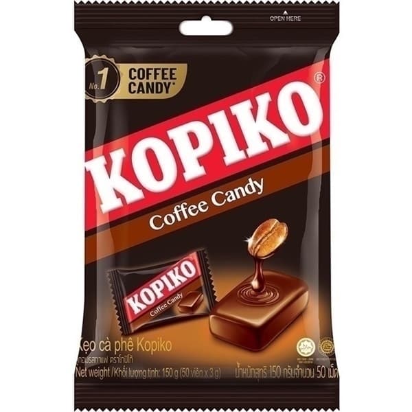 Kẹo cà phê Kopiko coffee indonesia 135G Kopiko coffee indonesia coffee candy 135GG