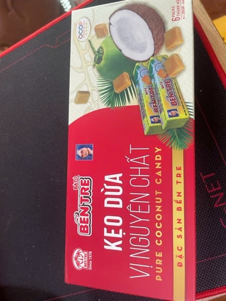 Kẹo dừa 6 Thanh vị dừa nguyên chất