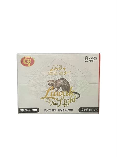cà phê chồn luwak light gu nhẹ hộp 80g lcf G8