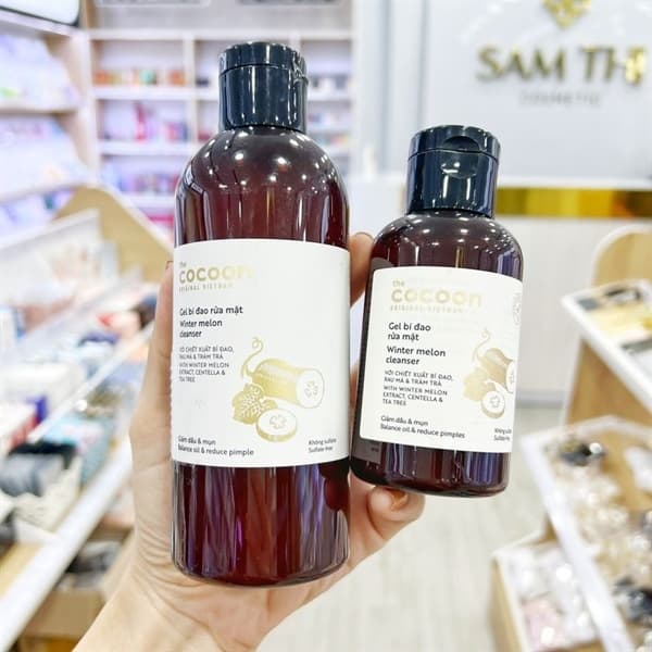 Sữa rửa mặt Cocoon bí đao gel Cocoon