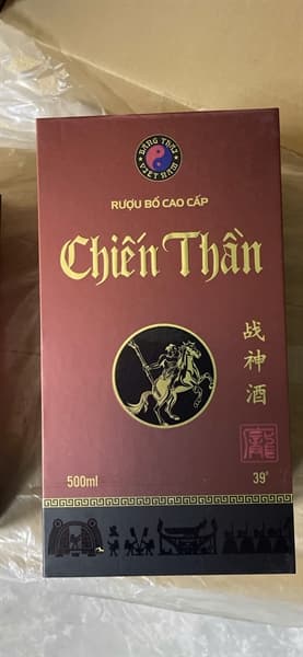RƯỢU CHIẾN THẦN 500ML 39 độ BÀNG THÁI