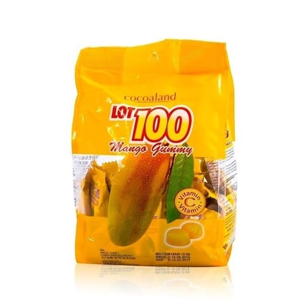 Kẹo LOT100 gói 320GX12 xoài LOT100