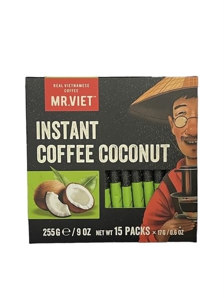 MR.VIET cà phê hòa tan dừa 255g