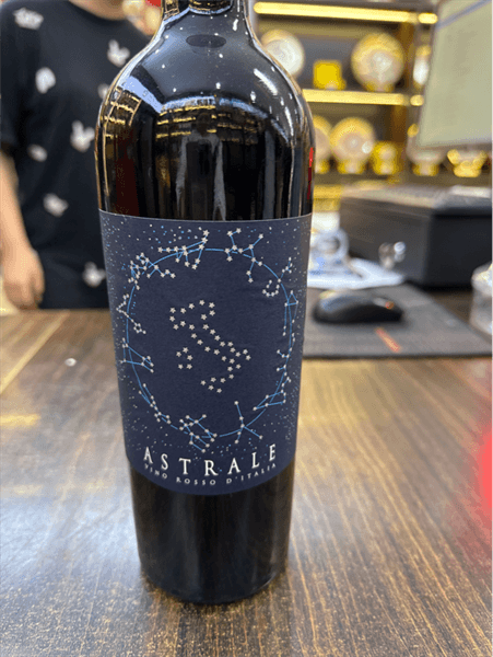 Rượu vang astrale vino Rosso