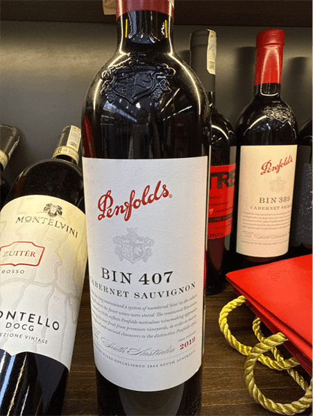 Rượu Vang Penfolds bin 407 Cabernet Sauvignon 75CL 14.5%