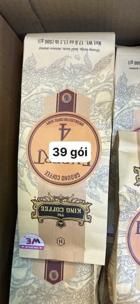 Cà phê rang xay số 4 500g KING 4