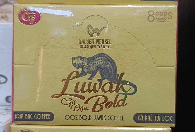 Cà phê túi lọc- luwak bold