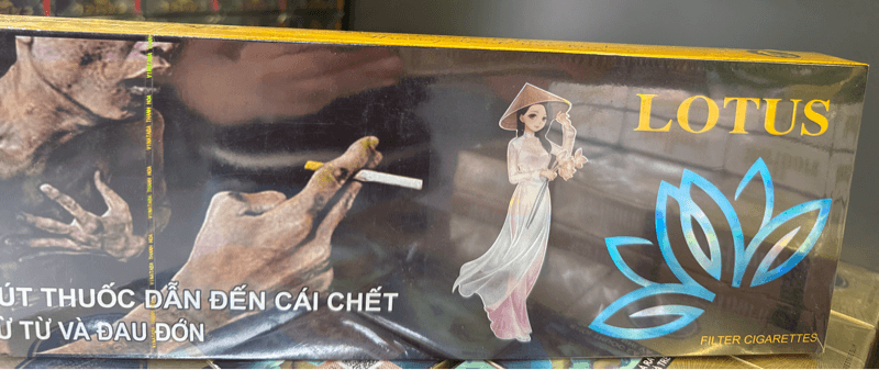 Thuốc Lá lotus bông sen Lotus