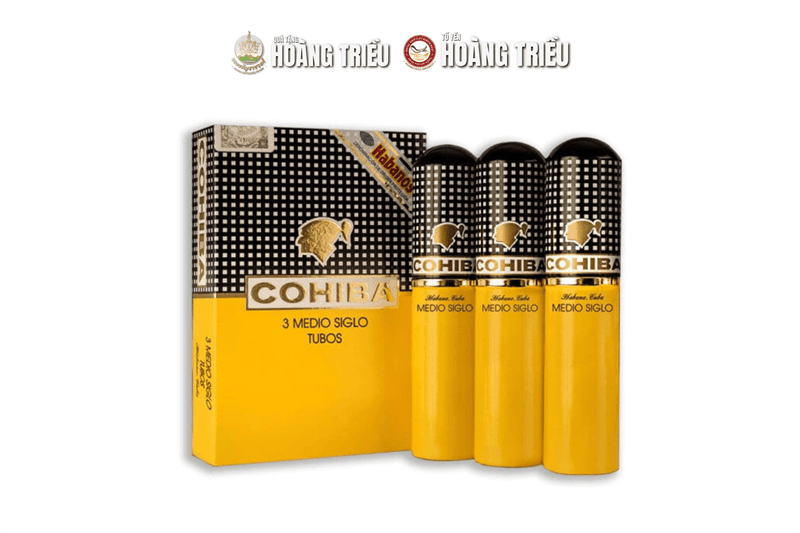 Xì gà cohiba medio siglo tubos