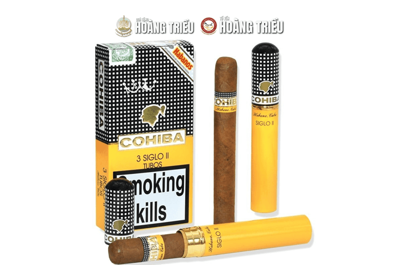 Xì gà cohiba siglo ii tubos(tính theo điếu)