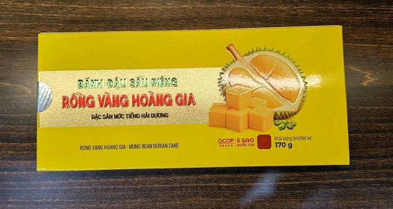 Bánh đậu sầu riêng
