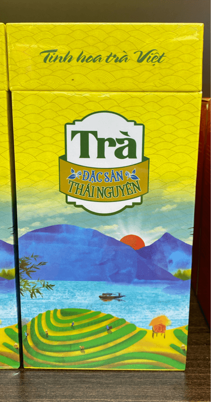 Trà Thái Nguyên truyền thống lầy 5 xanh 200g/ hộp