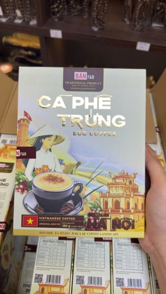 Cà phê trứng bản