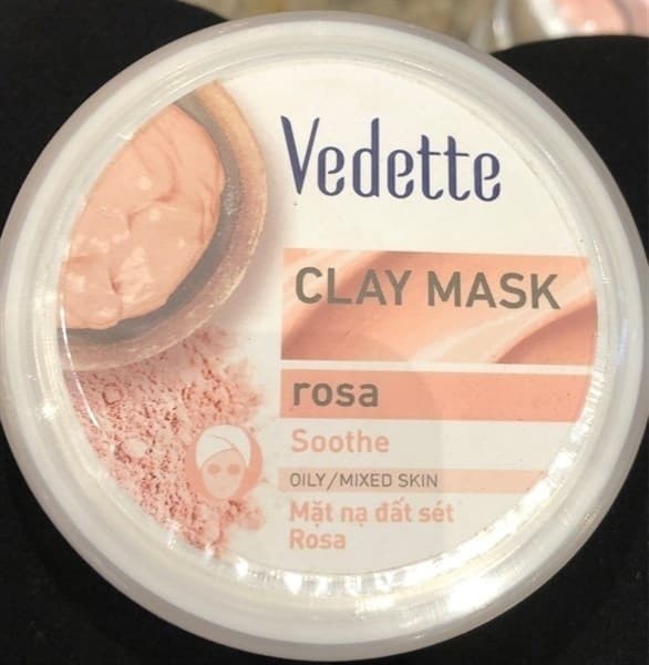 Vedette mặt nạ đất sét rosa 145g (rosa