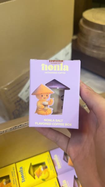 Hộp cà phê Nonla 1 viên vị muối Nonla