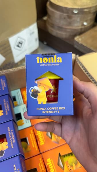 Hộp cà phê Nonla 1 viên vị đậm cấp 6 Nonla 6