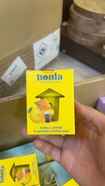 Hộp cà phê Nonla 1 viên vị chanh Nonla