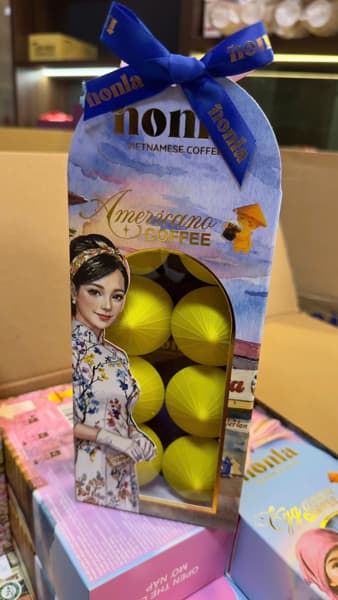 Hộp cà phê Nonla 8 viên Americano coffee Nonla
