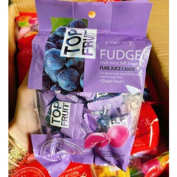 KẸO DẺO TOP FRUIT VỊ VIỆT QUẤT GÓI 280g