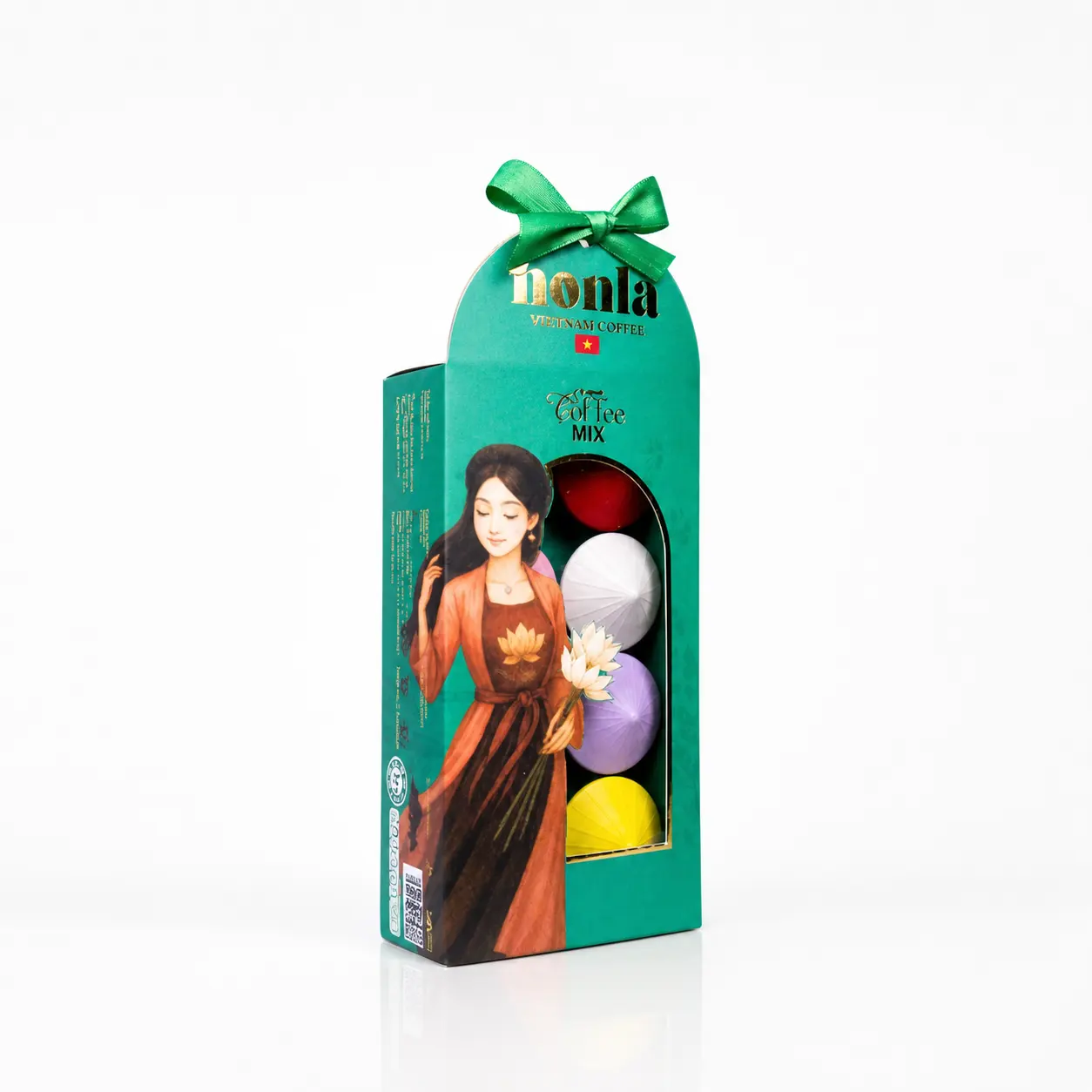 Hộp cà phê Nonla 8 viên Mix vị coffee Nonla
