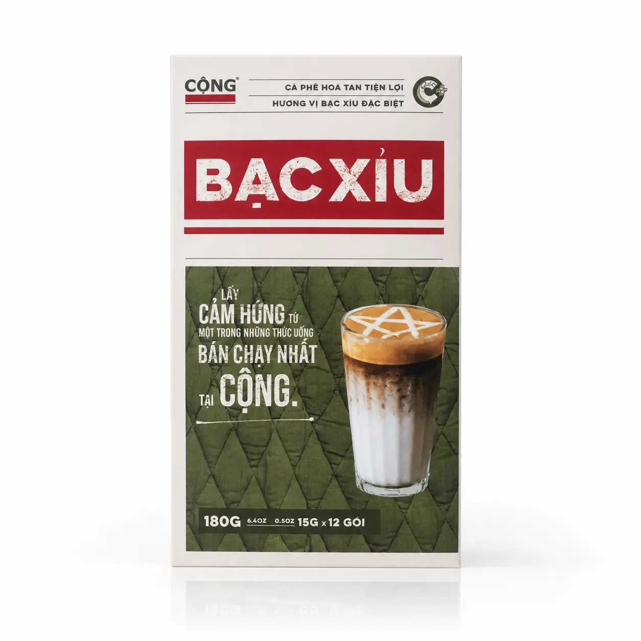 Cà phê bạc xỉu cộng 180g