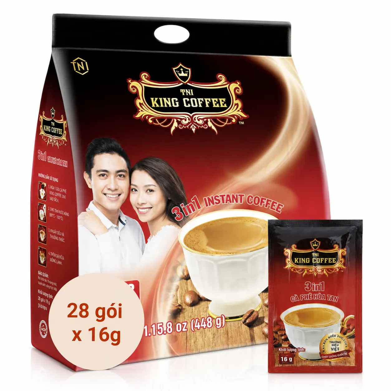 Cà phê Trung Nguyên King Coffee 48g