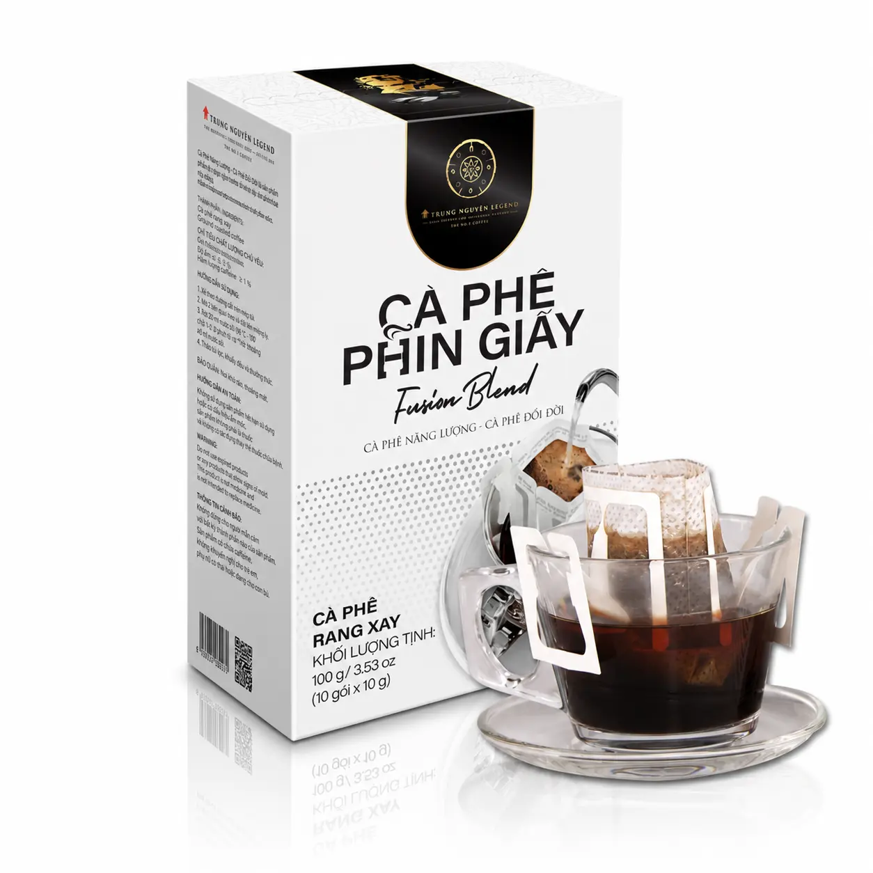 TRUNG NGUYÊN CÀ PHÊ PHIN GIẤY LEGEND AMERICANO COFFEE