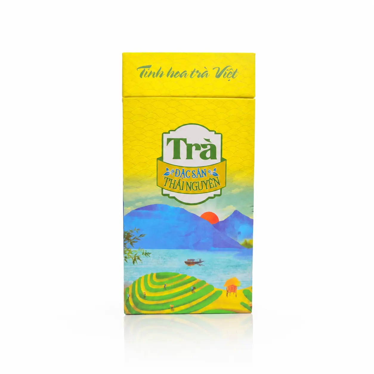 Trà Thái Nguyên truyền thống lầy 5 xanh 200g/ hộp