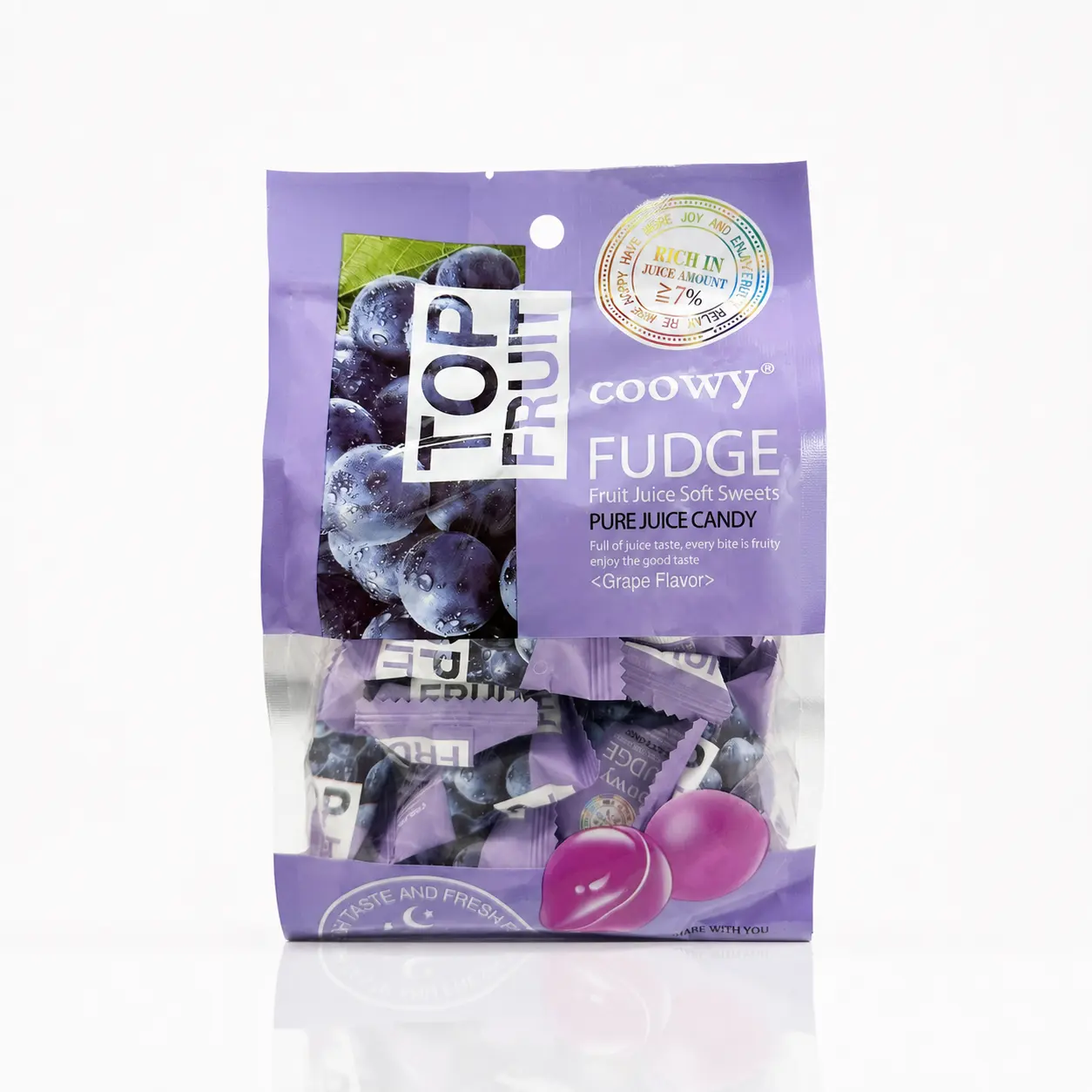 KẸO DẺO TOP FRUIT VỊ VIỆT QUẤT GÓI 280g
