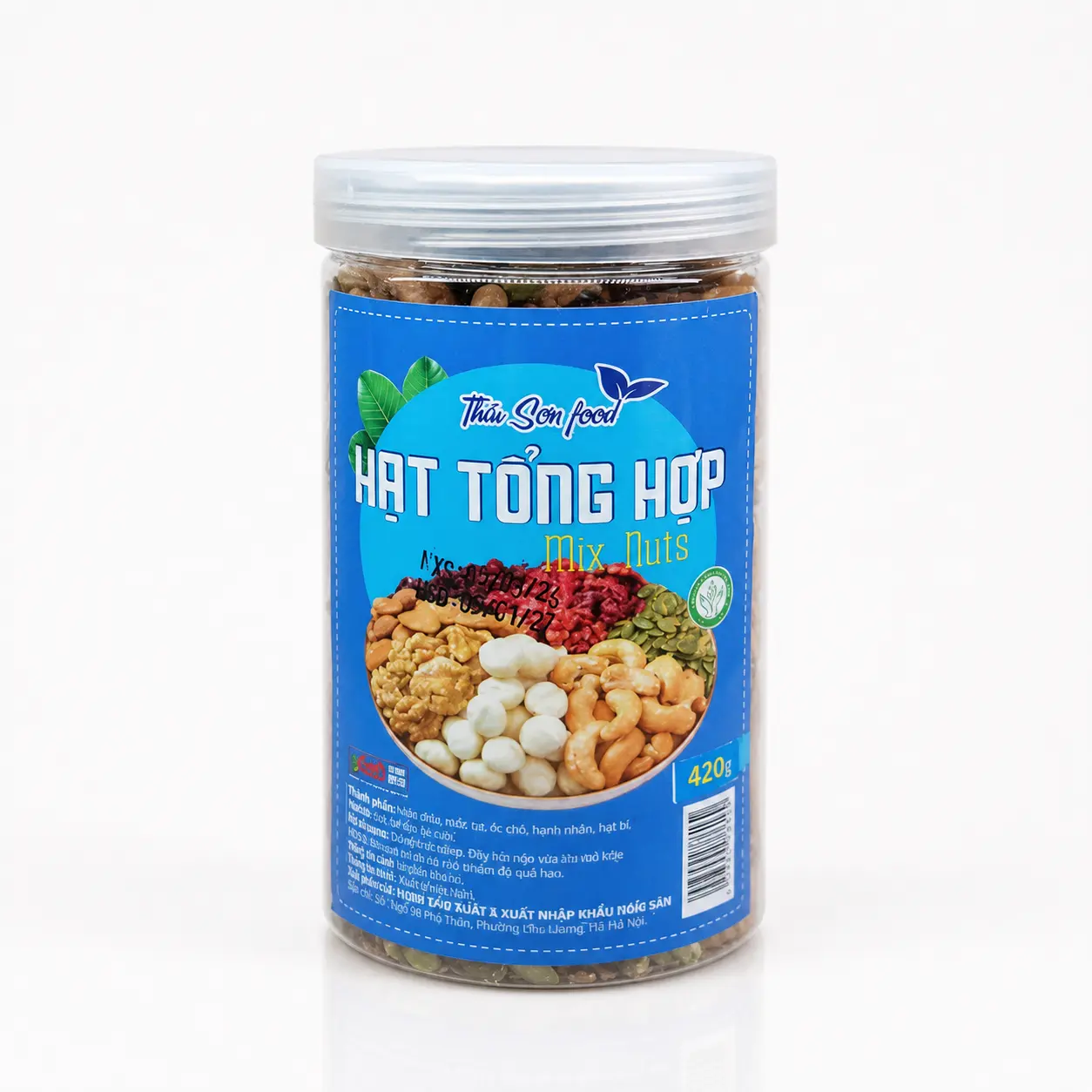 Hộp hạt mix Thái SƠN-500G
