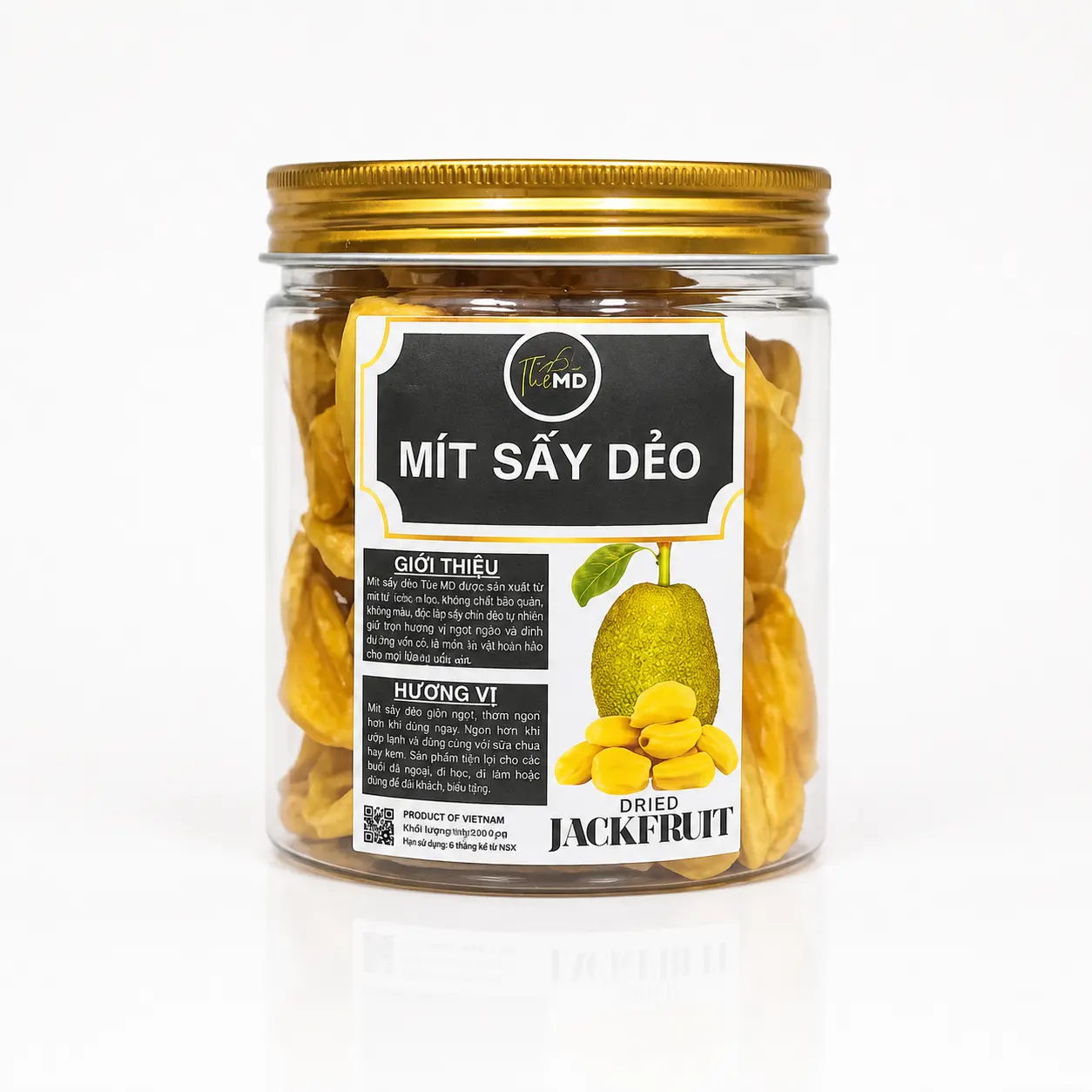 Mít sấy dẻo Măng Đen